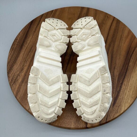 Palladium Revolt Lo TX Shoes Womens Size 6 White Chunky Platform Lace Up - Picture 7 of 9